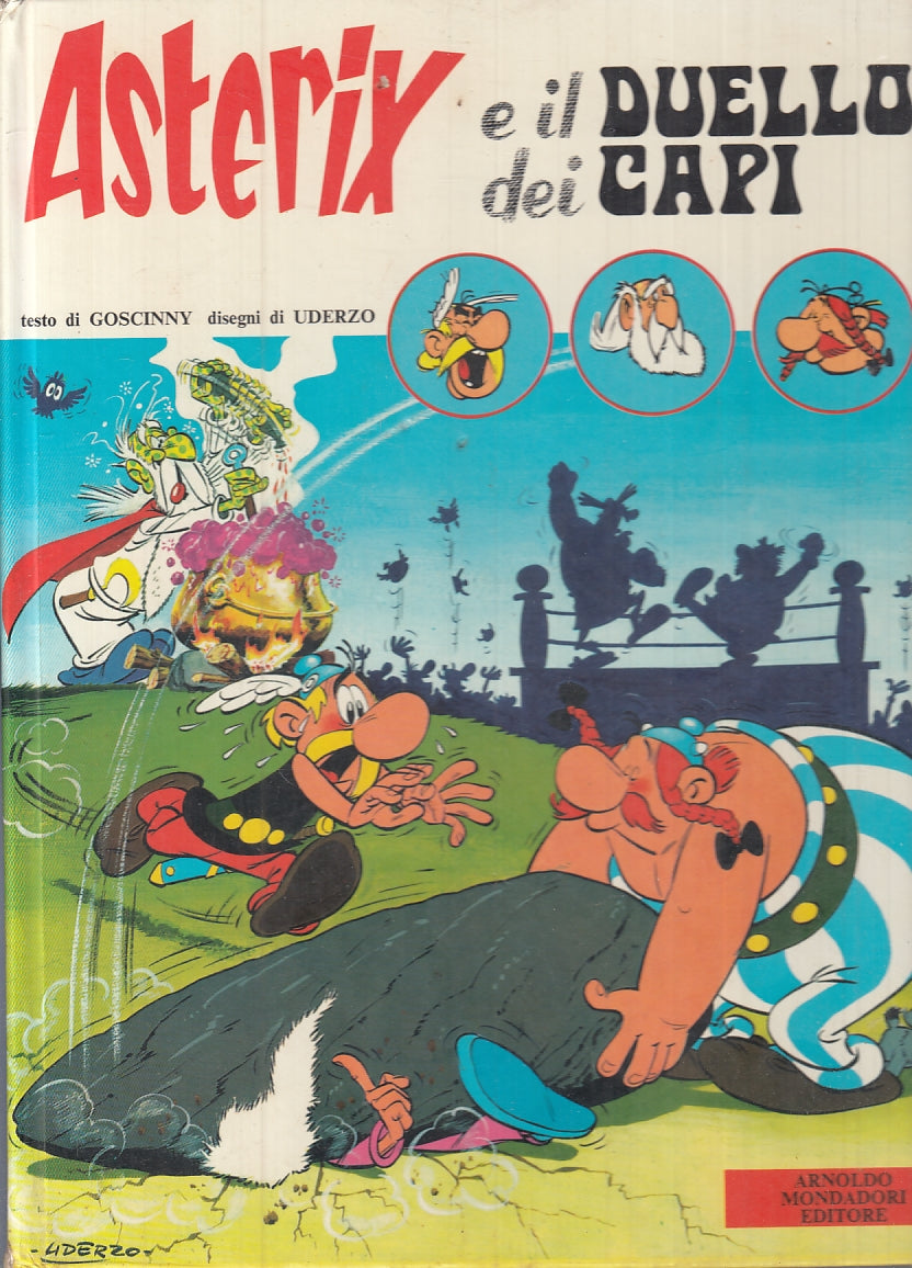 FC- CARTONATO ASTERIX E IL DUELLO DEI CAPI - GISCINNY UDERZO- MONDADORI-- C- VBX