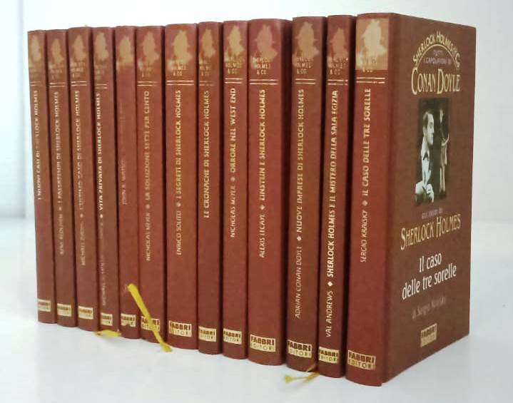 LG- TUTTI I CAPOLAVORI SHERLOCK HOLMES 13 VOLUMI - CONAN DOYLE - FABBRI- 2002- C