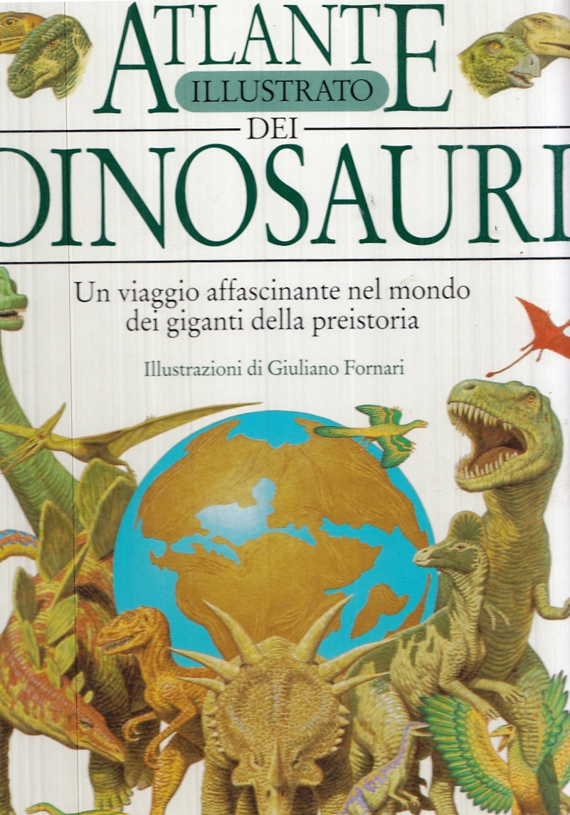 LB- ATLANTE ILLUSTRATO DEI DINOSAURI - FORNARI - CLUB --- 1993 - C - YFS764