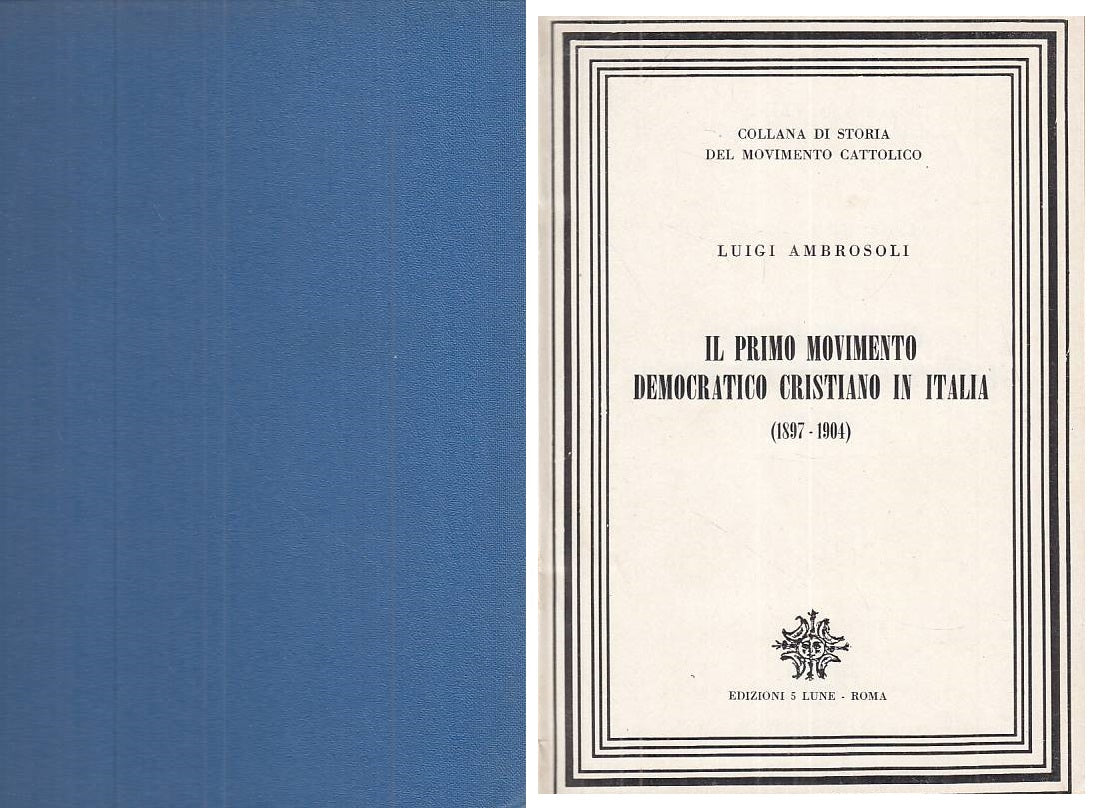 LS- PRIMO MOVIMENTO DEMOCRATICO CRISTIANO ITALIA -- 5 LUNE --- 1955 - C - ZTS661