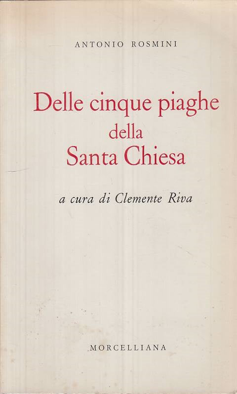 LS- DELLE CINQUE PIAGHE DELLA SANTA CHIESA -- MORCELLIANA --- 1966 - B - ZTS312