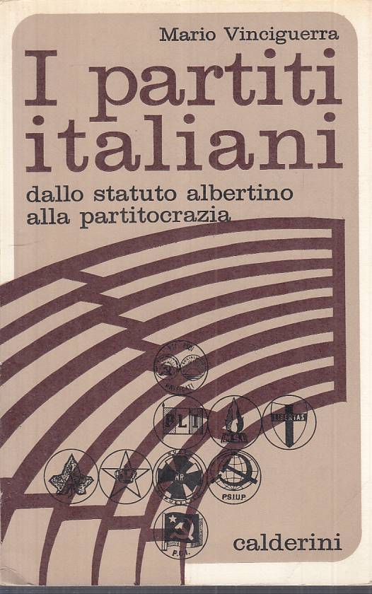 LS- I PARTITI ITALIANI STATUTO ALBERTINO - VINCIGUERRA- CALDERINI---- B - YTS187