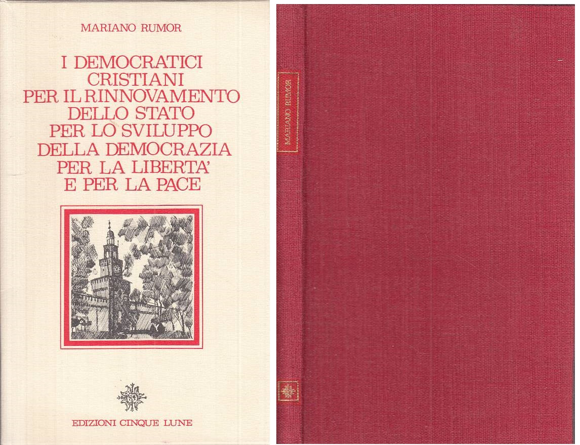 LS- DEMOCRATICI CRISTIANI RINNOVAMENTO STATO SVILUPPO- RUMOR- CINQUE LUNE-ZTS185