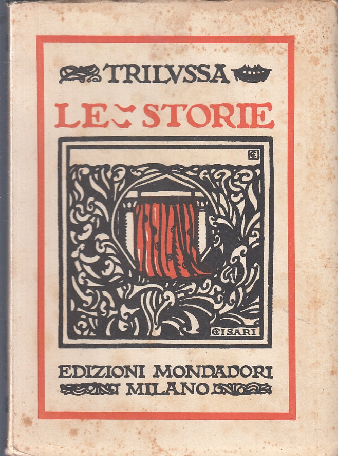 LN- LE STORIE - TRILUSSA - MONDADORI --- 1926 - B - ZFS466