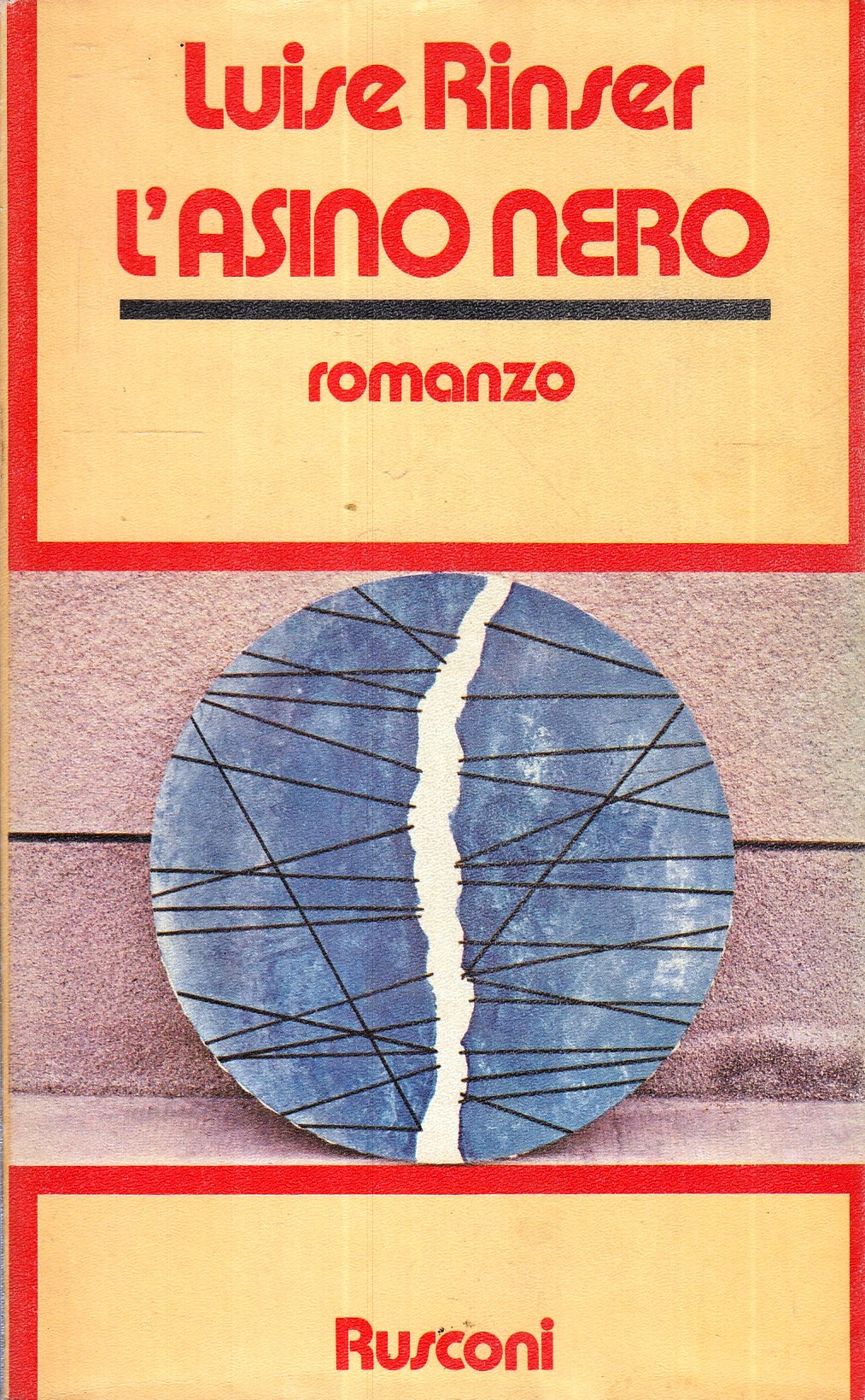 L'ASINO NERO - LUISE RINSER - RUSCONI -- 1a ED. - 1980 - B - ZFS36
