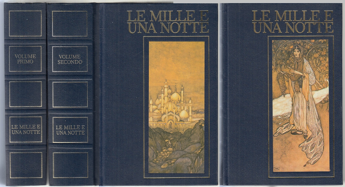 LN- LE MILLE E UNA NOTTE 2 VOLUMI - ANTOINE GALLAND - CDE --- 1987 - C - XFS