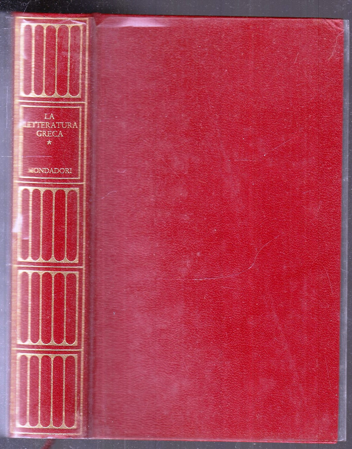 LS- LA LETTERATURA GRECA 1 -- MONDADORI- MERIDIANI STORIA- 1a ED.- 1989- CS- XFS