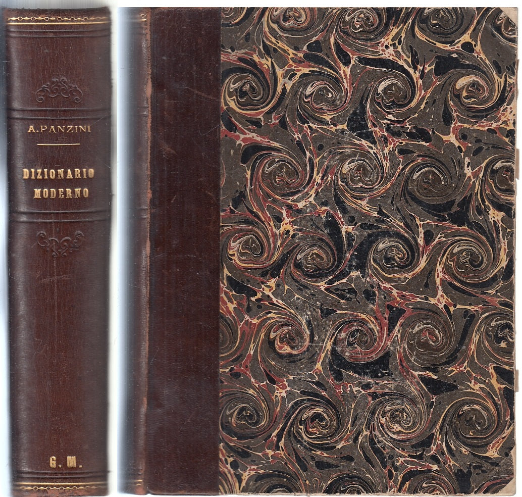 LZ- DIZIONARIO MODERNO - ALFREDO PANZINI - ULRICO HOEPLI --- 1931- C- ZFS315