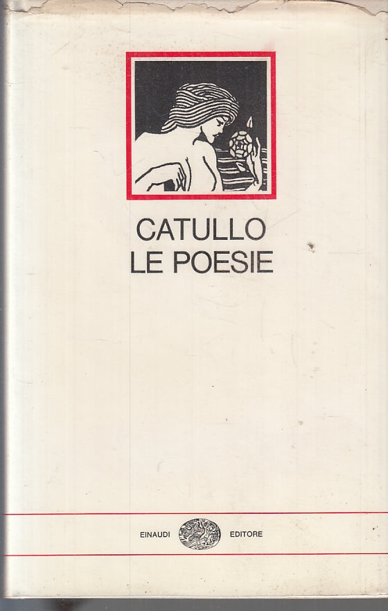 LN- LE POESIE TESTO LATINO A FRONTE- CATULLO- EINAUDI- I MILLENNI-- 1969- CS-XFS