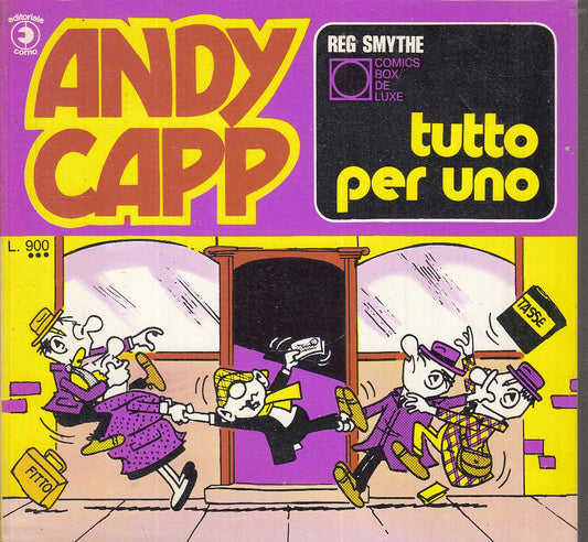 FC- COMICS BOX DELUXE N.2 ANDY CAPP TUTTO PER UNO- REG SMYTHE- CORNO- 1975-B-F23
