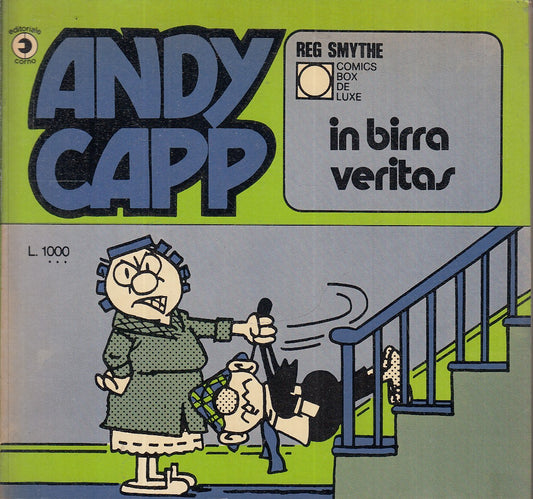 FC- COMICS BOX DELUXE N.41 ANDY CAPP IN BIRRA VERITAS- REG SMYTHE- CORNO-- B-F23