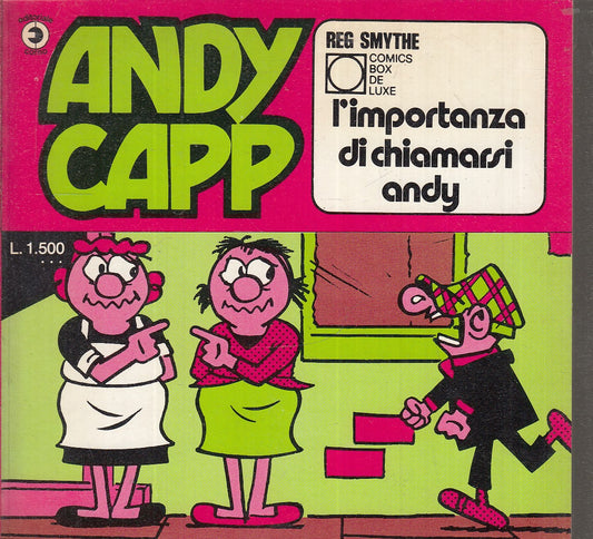 FC- COMICS BOX DELUXE N.43 ANDY CAPP - REG SMYTHE - CORNO - 1980 - B - F23
