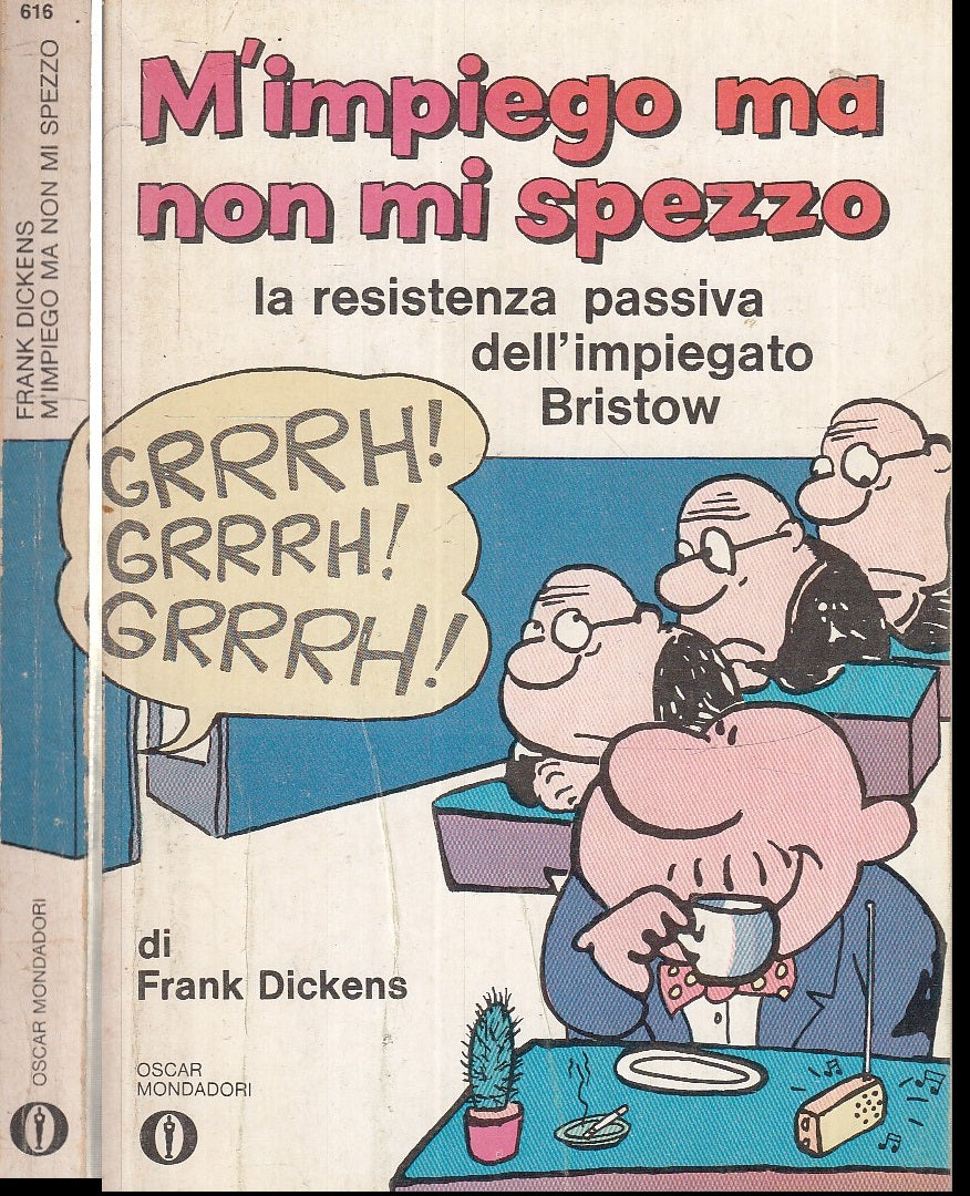 FC- OSCAR MONDADORI N.616 M'IMPIEGO MA NON MI SPEZZO BRISTOW --- 1975 - B - F23