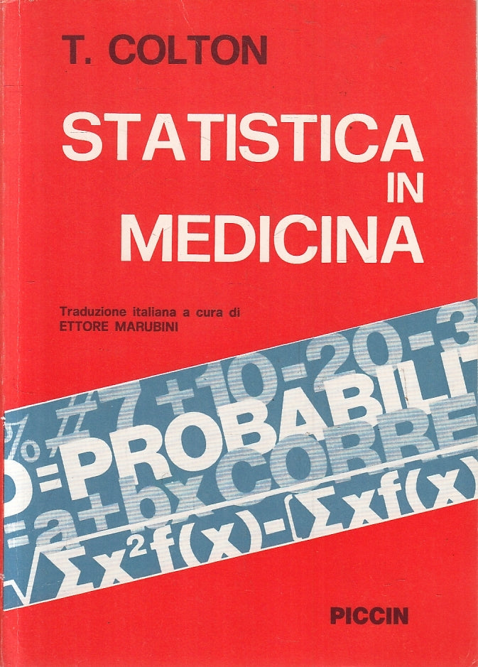 Statistica in medicina - T. Colton - Piccin - ZFS92
