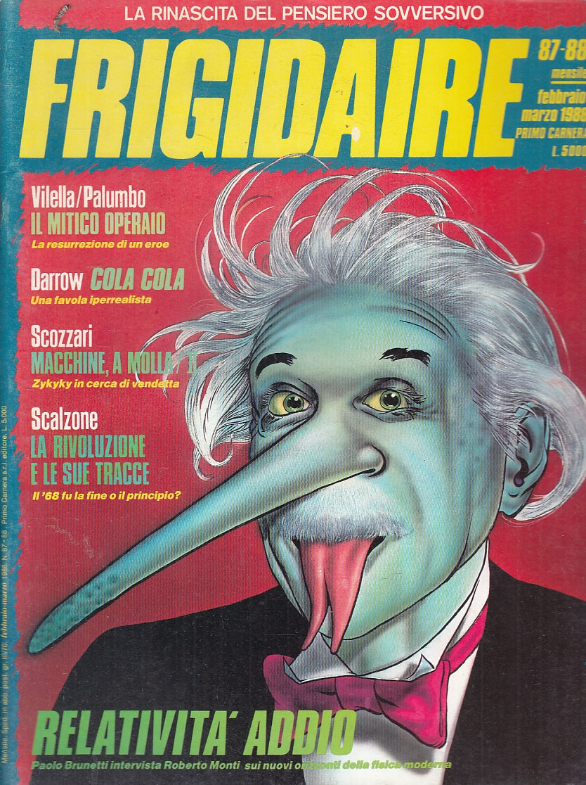 FR- RIVISTA FRIGIDAIRE N.87/88 -- PRIMO CARNERA - 1988 - S - F23
