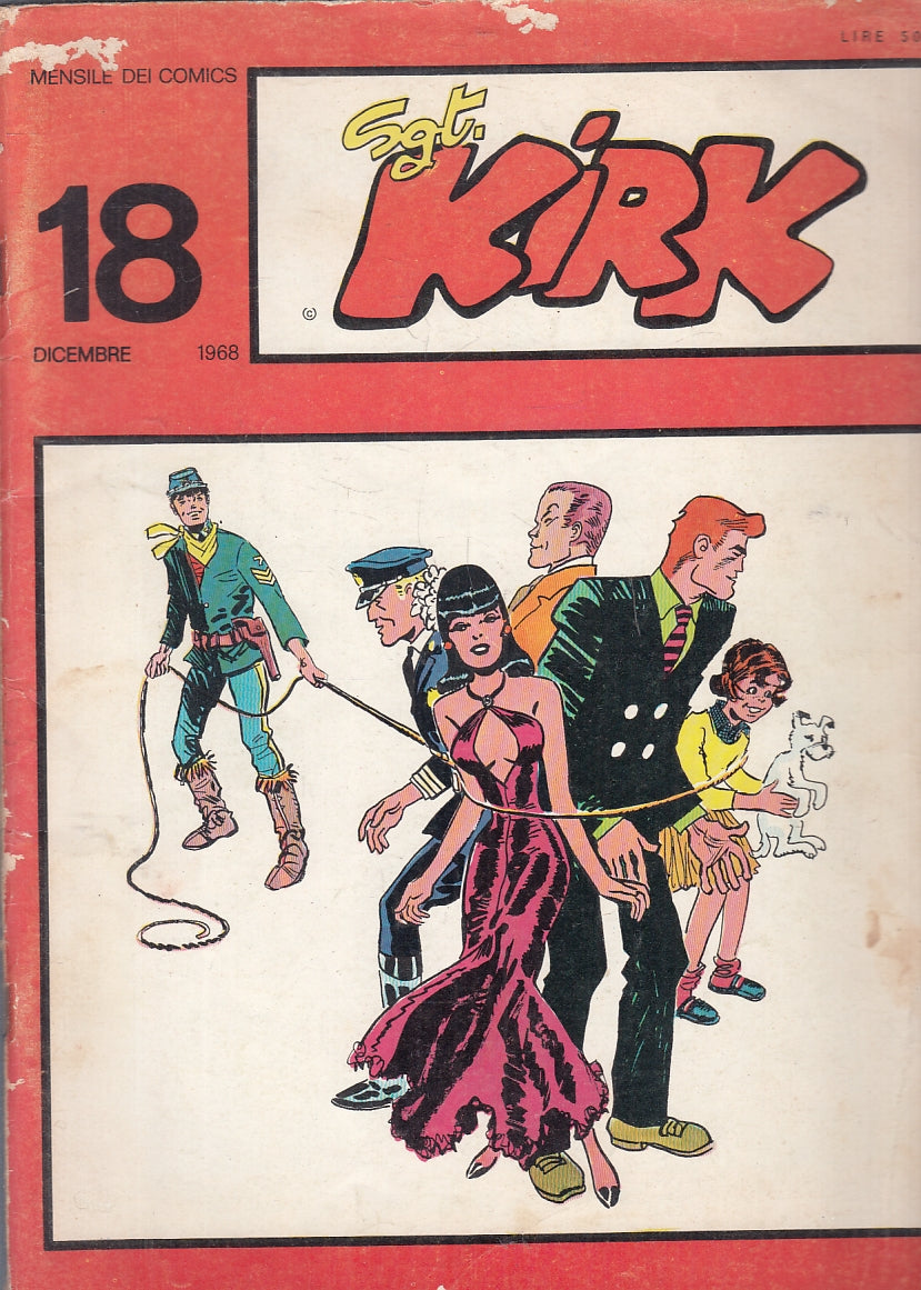 FR- RIVISTA SGT. KIRK N.18 1968 - S - F23