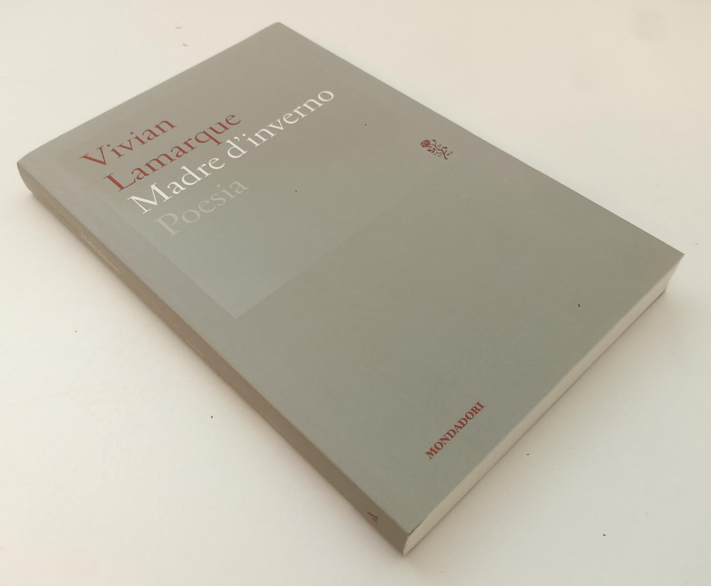 MADRE D'INVERNO POESIE - LAMARQUE - MONDADORI- LO SPECCHIO-- 2016- B- XFS142