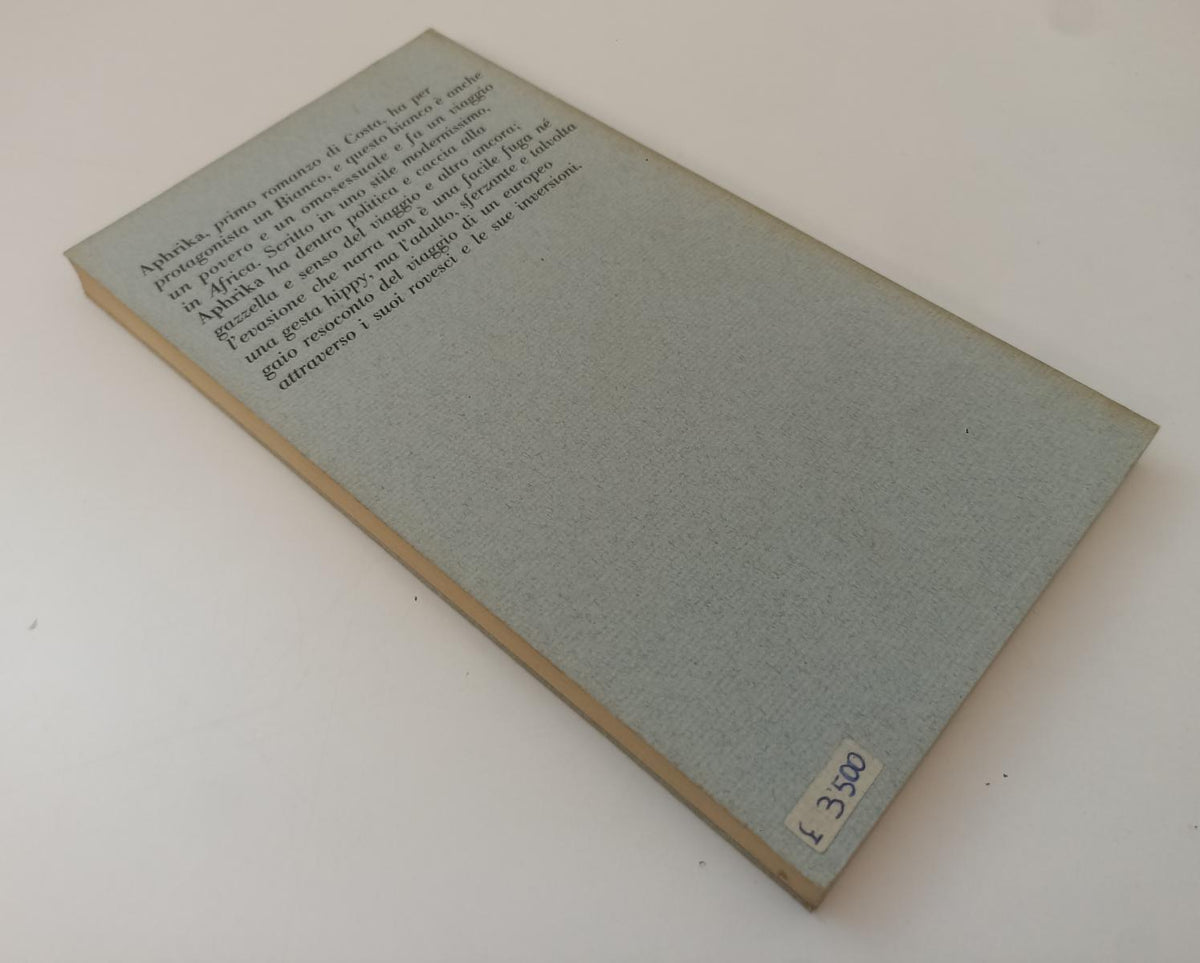 LT- APHRIKA - ROMANO COSTA - FRANCO MARIA RICCI - BIBLIOTECA BLU LBB