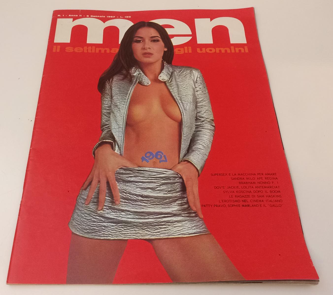 LR- RIVISTA MEN N.1 ANNO II 6 GENNAIO 1967 SETTIMANALE DEGLI UOMINI - RVSa9