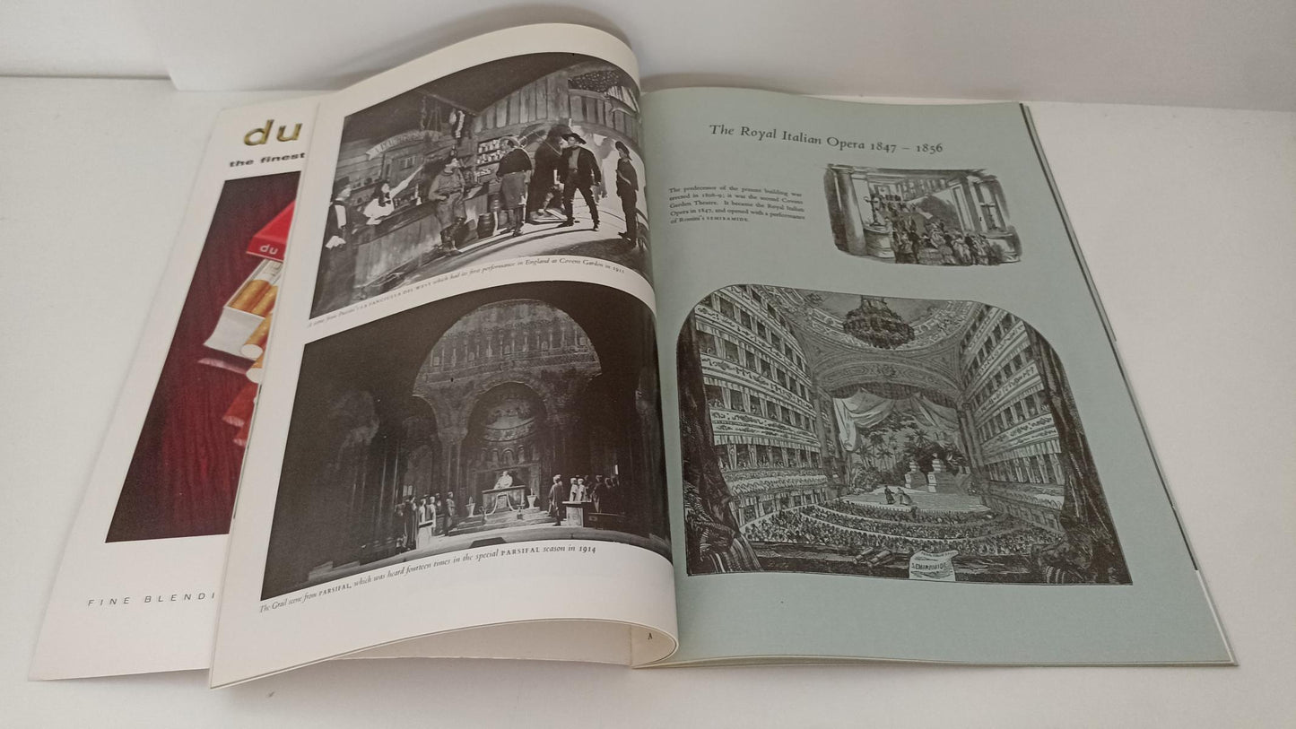 LR- BROCHURE THE ROYAL OPERA HOUSE COVENT GARDEN 1858/1958 - RVSa26