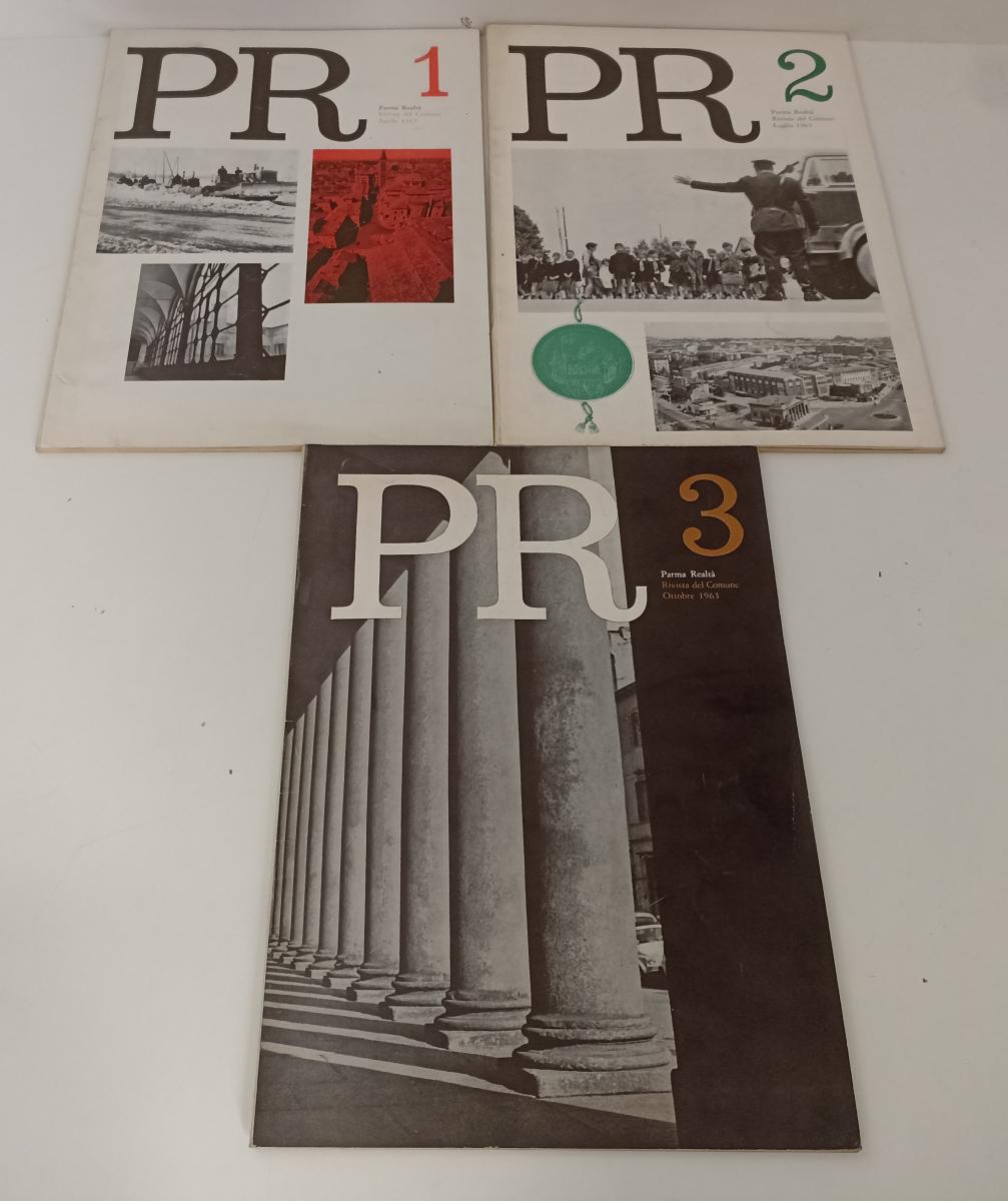 LR- RIVISTA PR PARMA REALTA' 1/3 1963 COMUNE DI PARMA - B - RVSa17