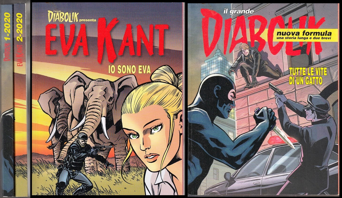 FN- IL GRANDE DIABOLIK 1/2 2020 TUTTE LE VITE DI UN GATTO -- ASTORINA--- B- G23