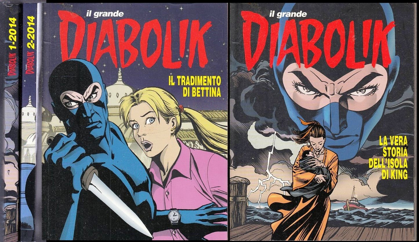 FN- IL GRANDE DIABOLIK 1/2 2014 VERA STORIA ISOLA DI KING -- ASTORINA --- B- G23