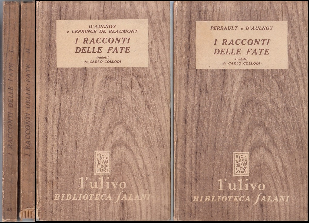 LB- I RACCONTI DELLE FATE 1/2- D'AULNOY E DE BEAUMONT COLLODI- SALANI- C- ZFS642
