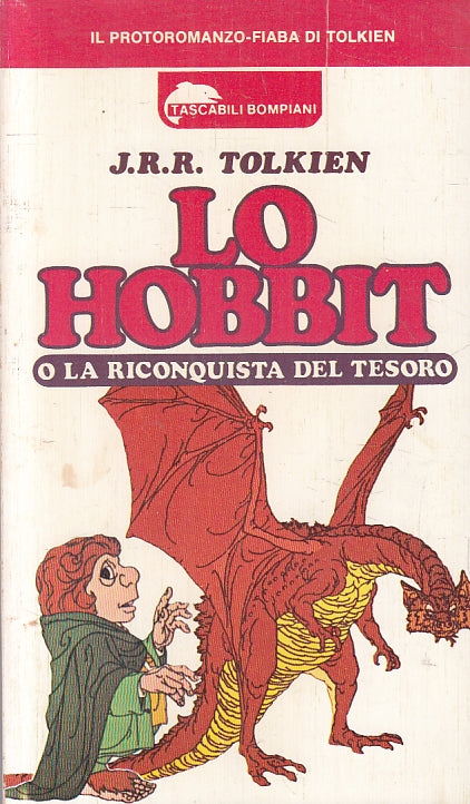 LF- LO HOBBIT LA RICONQUISTA DEL TESORO- TOLKIEN- BOMPIANI- TASCABILI- B- ZFS642