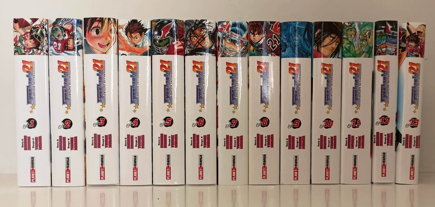 FM- EYESHIELD 21 1/13 COLLEZIONE COMPLETA -- PLANET MANGA PANINI - G23