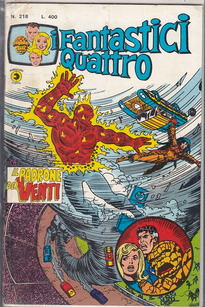 FS- I FANTASTICI QUATTRO N.218 -- CORNO -- S - G23