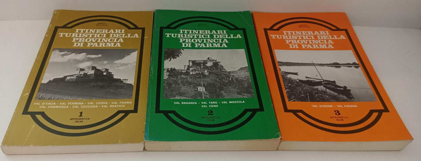 LV- ITINERARI TURISTICI DELLA PROVINCIA DI PARMA 1/3- DALL'OLIO----- 1976- B-WPR