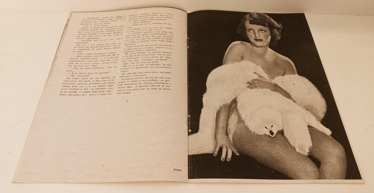 LX- RIVISTA PECCATI D'AMORE RACCONTI ILLUSTRATI - ENZO DE MAURI - RVSa106