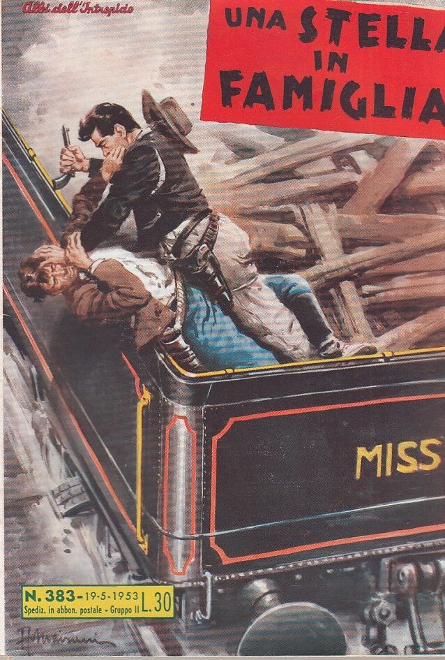 FZ- ALBI DELL'INTREPIDO N.383 STELLA IN FAMIGLIA -- UNIVERSO - 1953 - S - H23