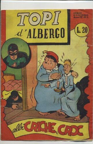 FZ- ALBI CRICHE E CROC N.4 SERIE SUCCESSO ANNO IV -- EDITAL - 1949 - S - H23