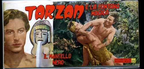 FT- STRISCIA TARZAN AVVENTURA FILM N.80 GUERRIERO AZZURRO II SERIE ---- S - H23