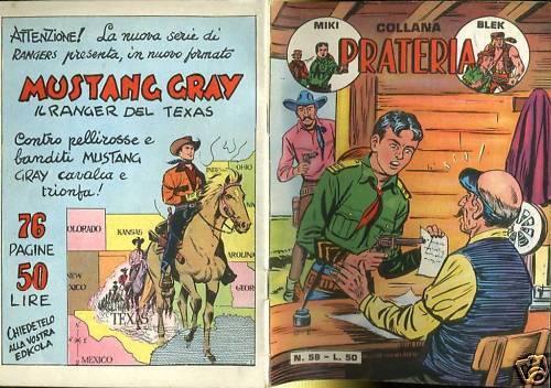 FZ- COLLANA PRATERIA N.58 MIKI BLEK -- DARDO - 1959 - S - H23