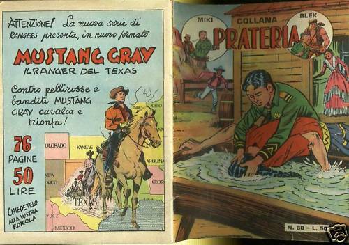 FZ- COLLANA PRATERIA N.60 MIKI BLEK -- DARDO - 1960 - S - H23