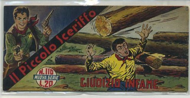 FT- STRISCIA IL PICCOLO SCERIFFO N.110 NUOVA SERIE -- TORELLI -- S - H23