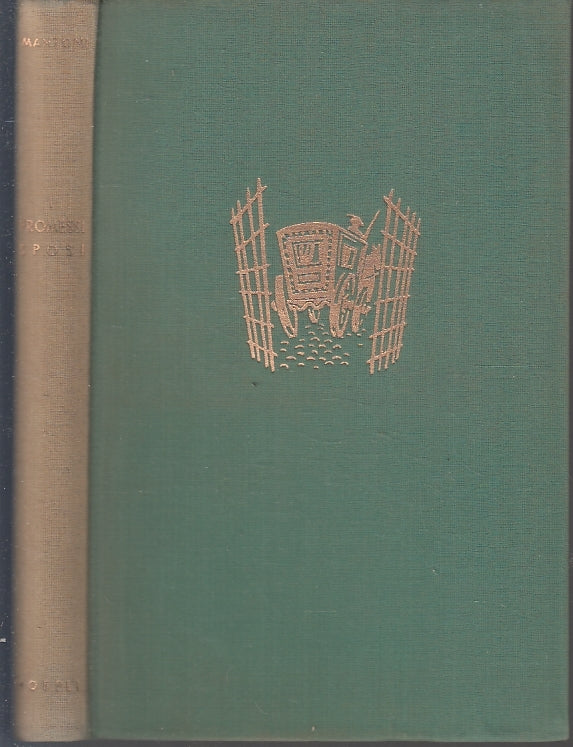LN- I PROMESSI SPOSI - ALESSANDRO MANZONI - HOEPLI --- 1951- C- ZFS531