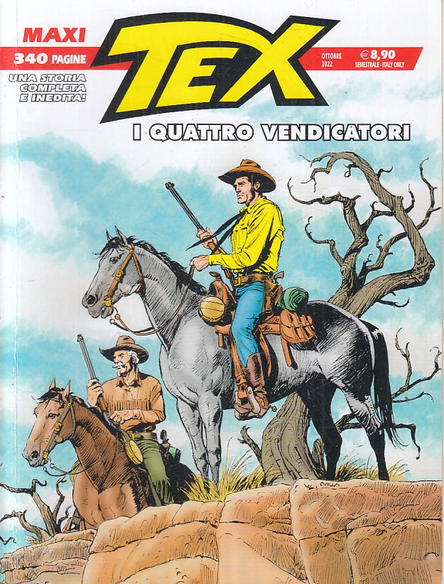FB- MAXI TEX N.31 I QUATTRO VENDICATORI -- BONELLI - 2022 - B - M23