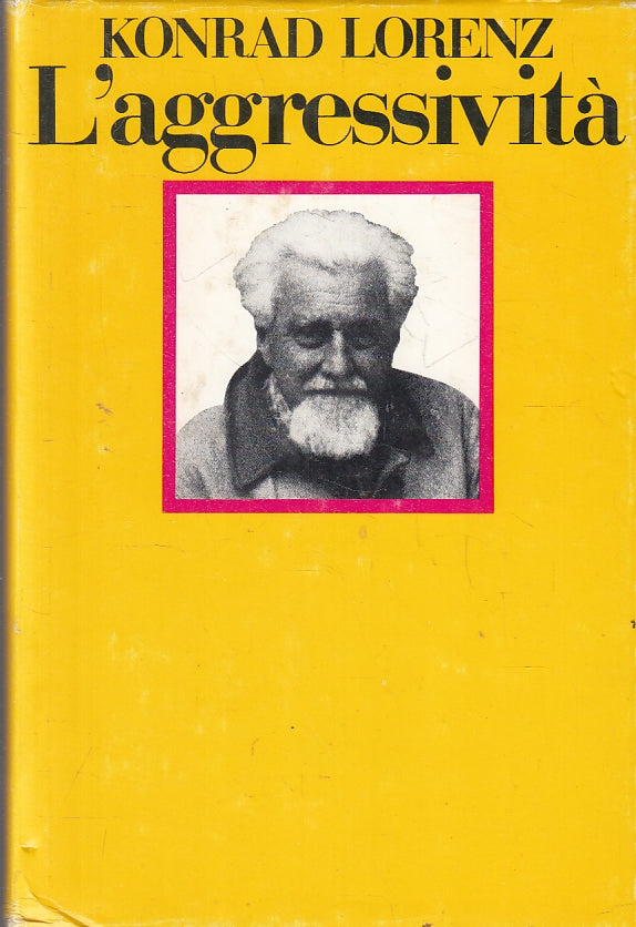 LZ- L'AGGRESSIVITA - KONRAD LORENZ - CLUB DEL LIBRO --- 1981- CS- YFS10