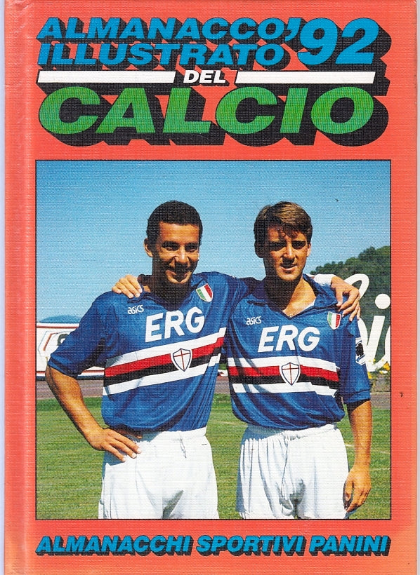 LC- ALMANACCO ILLUSTRATO DEL CALCIO '92 -- PANINI --- 1992 - C - YFS29