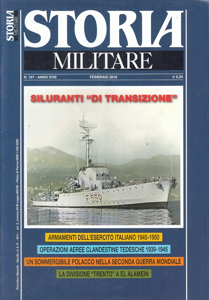 LM- RIVISTA STORIA MILITARE N.197 SOMMERGIBILE - ALBERTELLI - 2010 - S - YFS37