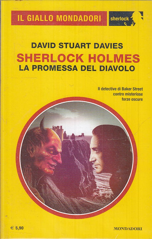 LG- GIALLO MONDADORI 30 SHERLOCK HOLMES PROMESSA DEL DIAOLO- STUART DAVIES - YFS