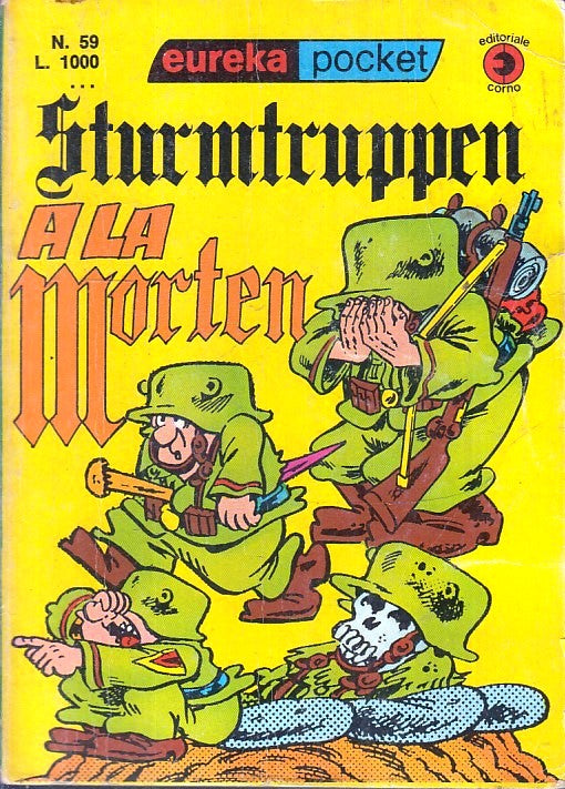 FC- EUREKA POCKET N.59 STURMTRUPPEN ALA MORTEN - BONVI - CORNO- 1980- B- S23