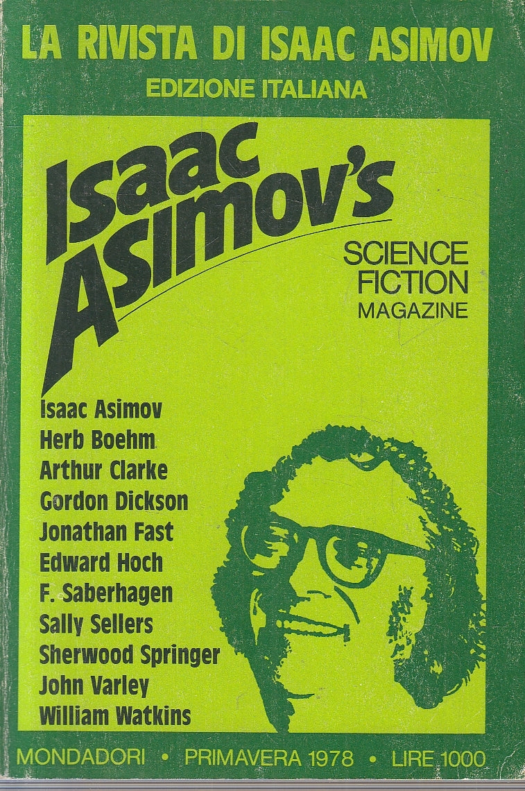 LN2- LA RIVISTA DI ISAAC ASIMOV SCIENCE FICTION MAGAZINE - MONDADORI-- B- XFS