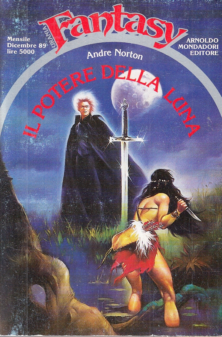 LF- URANIA FANTASY N.19 IL POTERE DELLA LUNA - NORTON- MONDADORI--- 1989- B- XFS