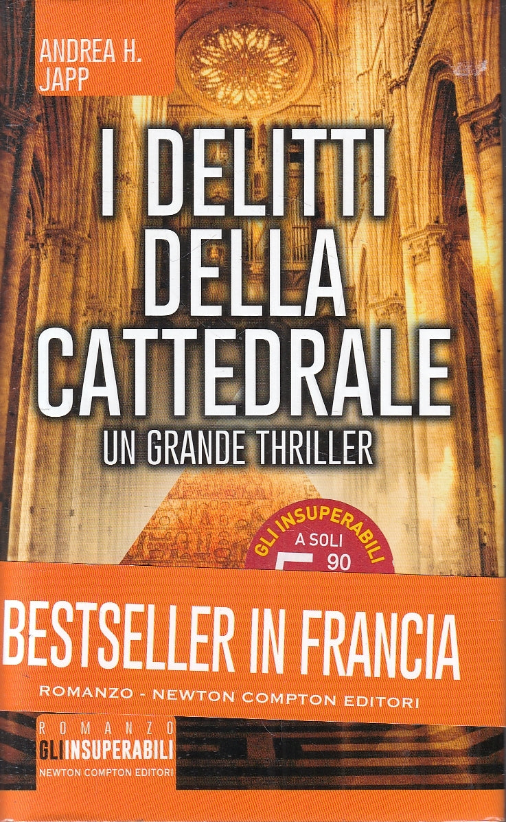 LN2- I DELITTI DELLA CATTEDRALE - JAPP - NEWTON INSUPERABILI - CS - JXS121