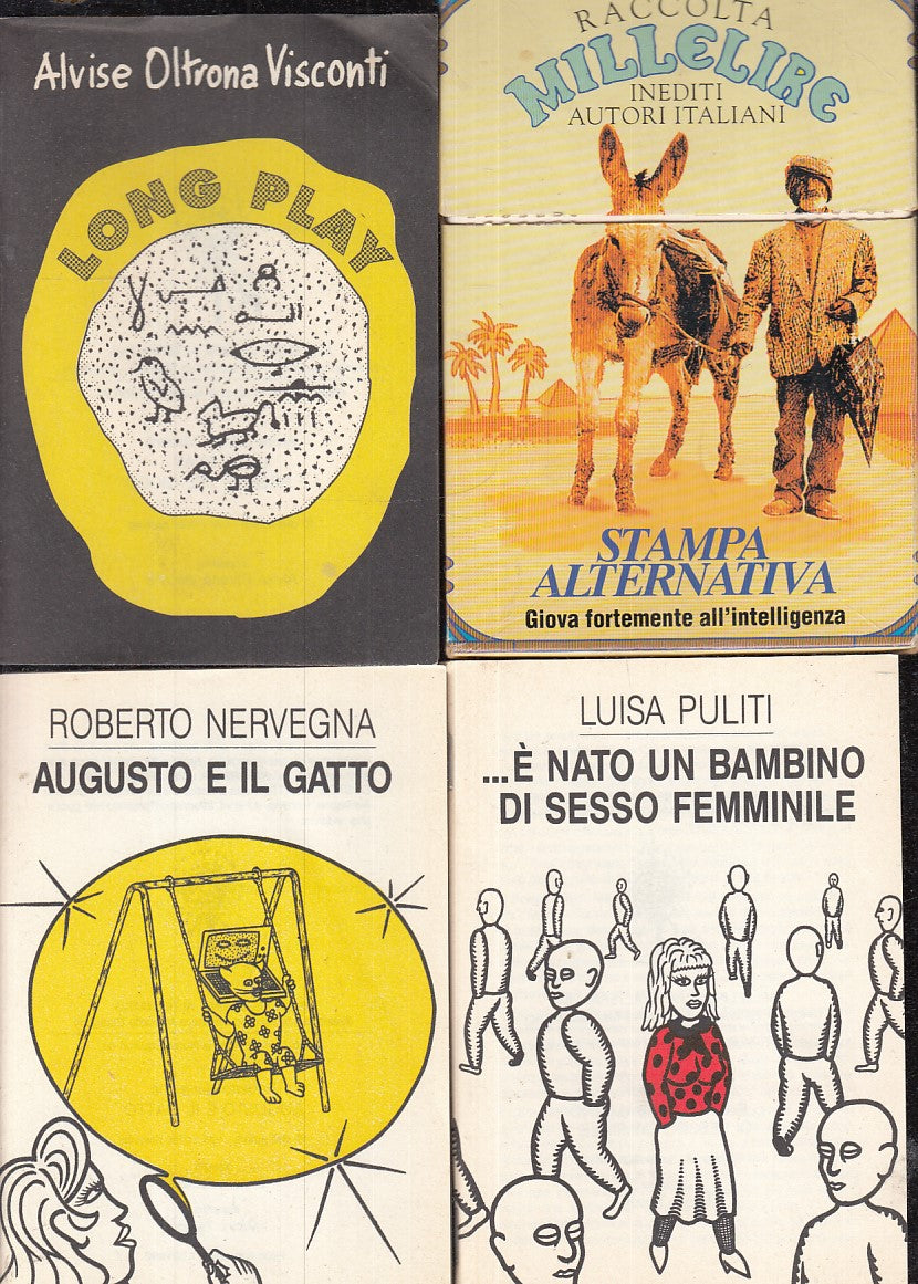 LN- RACCOLTA MILLELIRE INEDITI AUTORI ITALIANI 10 - STAMPA ALTERNATIVA - YFS41